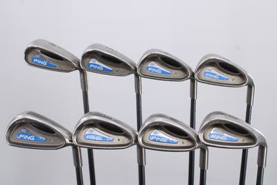 Ping G2 Iron Set 4-PW GW Ping TFC 100I Graphite Regular Right Handed Green Dot 38.0in