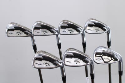 Callaway Apex Iron Set 5-PW GW UST Mamiya Recoil 807 Graphite Regular Right Handed 38.0in
