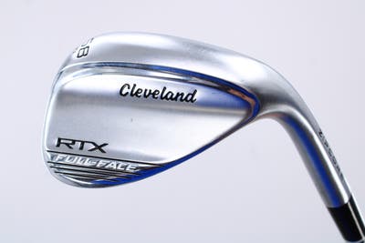 Cleveland RTX Full Face Tour Satin Wedge Lob LW 58° 9 Deg Bounce Dynamic Gold Spinner TI Steel Wedge Flex Right Handed 35.25in