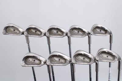 Ping Zing Iron Set 3-PW SW Ping KT-M Steel Stiff Right Handed Black Dot 38.0in