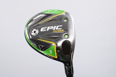 Callaway EPIC Flash Fairway Wood 3 Wood 3W 15° Project X Even Flow Green 65 Graphite Regular Right Handed 43.25in