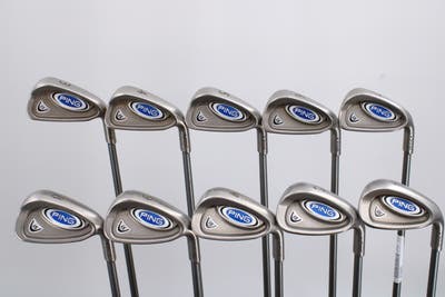 Ping i5 Iron Set 3-PW, SW, LW Ping TFC 100I Graphite Regular Right Handed Blue Dot 37.75in