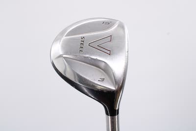 TaylorMade V Steel Fairway Wood 3 Wood 3W 15° TM M.A.S.2 Graphite Ladies Right Handed 42.0in