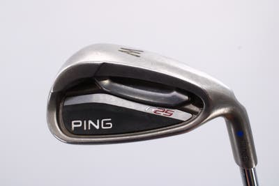 Ping G25 Single Iron Pitching Wedge PW Ping CFS with Cushin Insert Steel X-Stiff Right Handed Blue Dot 35.5in