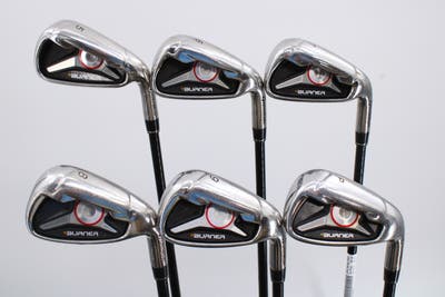 TaylorMade 2009 Burner Iron Set 5-PW TM Reax Superfast 65 Graphite Regular Right Handed 38.5in
