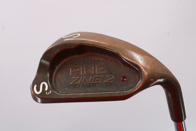 Ping Zing 2 Beryllium Copper Wedge Sand SW Ping JZ Steel Stiff Right Handed Maroon Dot 36.0in