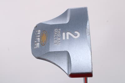 Guerin Rife Two Bar Mallet Putter Steel Right Handed 32.5in