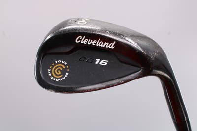 Cleveland CG16 Black Pearl Wedge Lob LW 60° 12 Deg Bounce Stock Steel Shaft Steel Wedge Flex Right Handed 35.25in