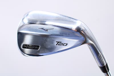 Mizuno T20 Satin Chrome Wedge Pitching Wedge PW 46° 6 Deg Bounce Dynamic Gold Tour Issue S400 Steel Stiff Right Handed 34.75in