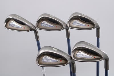 Ping G2 Ladies Iron Set 7-PW SW Ping TFC 100I Graphite Ladies Right Handed Red dot 36.5in