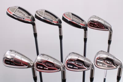 Adams Idea A12 OS Iron Set 4H 5H 6H 7-PW GW Stock Steel Regular Right Handed 39.0in