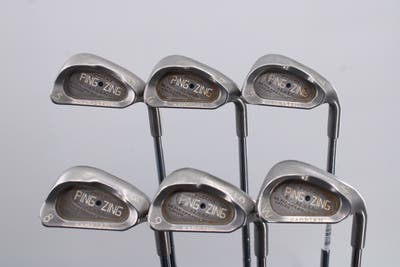 Ping Zing Iron Set 5-PW Ping KT-M Steel Stiff Right Handed Black Dot 38.0in
