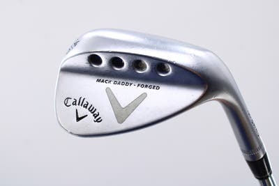 Callaway Mack Daddy Forged Chrome Wedge Sand SW 54° 10 Deg Bounce R Grind Dynamic Gold Tour Issue S200 Steel Stiff Right Handed 35.25in