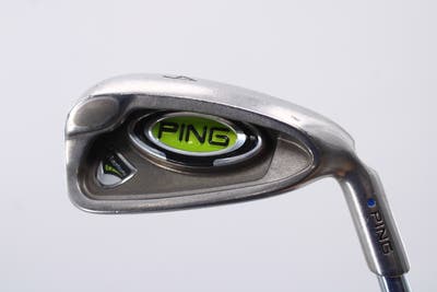 Ping Rapture Single Iron 4 Iron Stock Steel Shaft Steel Stiff Right Handed Blue Dot 38.5in