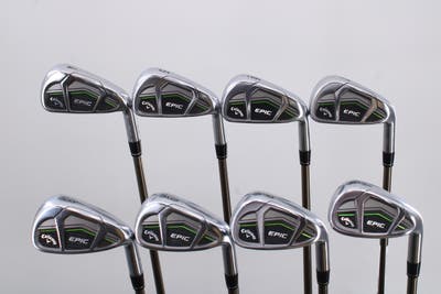 Callaway Epic Iron Set 4-PW GW UST Mamiya Recoil 760 ES Graphite Regular Right Handed 38.25in