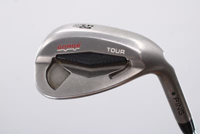 Ping Tour Gorge Wedge Lob LW 58° Standard Sole Ping CFS Steel Stiff Right Handed Black Dot 35.25in