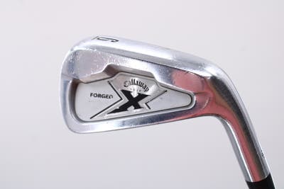 Callaway X Forged Single Iron 6 Iron Project X Flighted 6.0 Steel Stiff Right Handed 37.5in