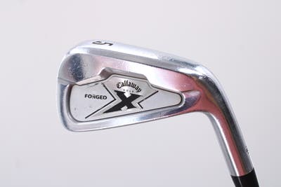 Callaway X Forged Single Iron 5 Iron Project X Flighted 6.0 Steel Stiff Right Handed 38.0in
