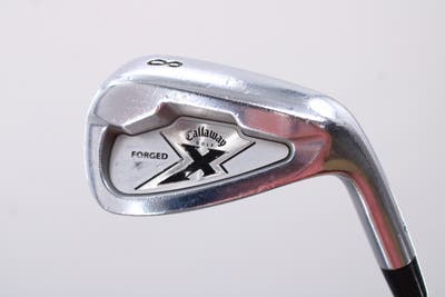 Callaway X Forged Single Iron 8 Iron Project X Flighted 6.0 Steel Stiff Right Handed 36.5in