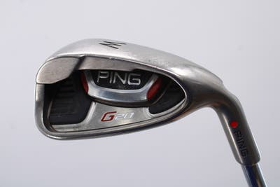 Ping G20 Single Iron Pitching Wedge PW Ping CFS Steel Regular Right Handed Red dot 35.5in