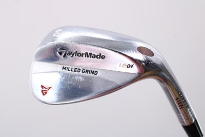TaylorMade Milled Grind Satin Chrome Wedge Lob LW 60° 9 Deg Bounce True Temper Dynamic Gold 105 Steel Regular Right Handed 36.0in