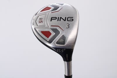 Ping i15 Fairway Wood 3 Wood 3W 15.5° UST Proforce Axivcore Red 79 Graphite Tour Stiff Right Handed 43.0in