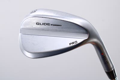 Ping Glide Forged Pro Wedge Gap GW 50° 10 Deg Bounce S Grind Project X LZ 6.5 Steel X-Stiff Right Handed Red dot 35.75in
