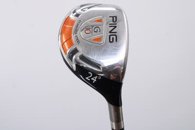 Ping G10 Hybrid 4 Hybrid 24° Ping TFC 129H Graphite Stiff Right Handed 39.5in