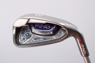 Ping Serene Single Iron 8 Iron Ping ULT 210 Ladies Ultra Lite Graphite Ladies Right Handed Red dot 36.0in