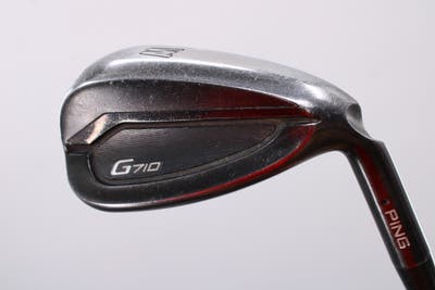 Ping G710 Single Iron Pitching Wedge PW ALTA CB Red Graphite Senior Right Handed Black Dot 35.75in