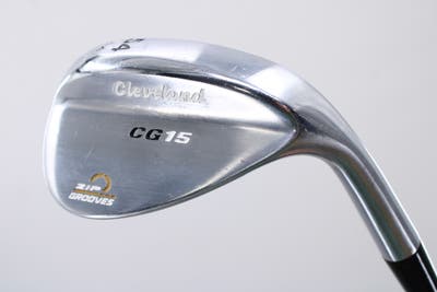 Cleveland CG15 Satin Chrome Wedge Sand SW 54° 14 Deg Bounce Cleveland Traction Wedge Steel Wedge Flex Right Handed 36.0in