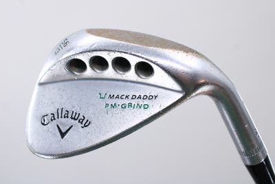 Callaway Mack Daddy PM Grind Wedge Sand SW 56° 13 Deg Bounce FST KBS Tour-V Wedge Steel Wedge Flex Right Handed 35.0in