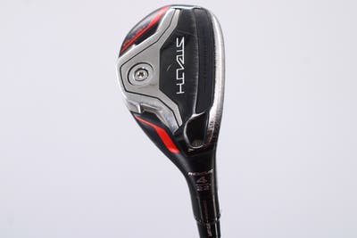 TaylorMade Stealth Plus Rescue Hybrid 4 Hybrid 22° PX HZRDUS Smoke Red RDX 80 Graphite Stiff Right Handed 39.75in