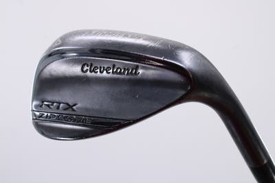 Cleveland RTX ZipCore Black Satin Wedge Sand SW 54° 10 Deg Bounce Nippon NS Pro Modus 3 125 Wdg Steel Wedge Flex Right Handed 35.75in
