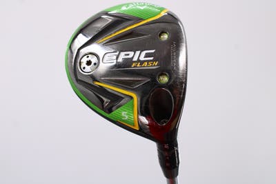 Callaway EPIC Flash Fairway Wood 5 Wood 5W 18° Project X Even Flow Green 55 Graphite Senior Right Handed 42.5in