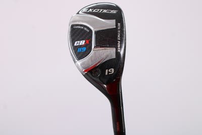 Tour Edge Exotics CBX 119 Hybrid 3 Hybrid 19° Project X Even Flow Blue 85 Graphite Stiff Right Handed 40.0in