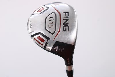 Ping G15 Fairway Wood 4 Wood 4W 17° Ping TFC 149F Graphite Stiff Right Handed 42.75in