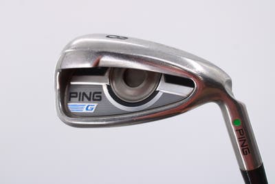 Ping 2016 G Single Iron 8 Iron AWT 2.0 Steel Stiff Right Handed Green Dot 37.5in