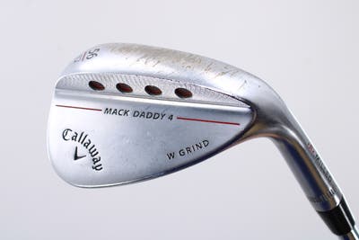 Callaway Mack Daddy 4 Chrome Wedge Sand SW 56° 12 Deg Bounce W Grind Dynamic Gold Tour Issue S200 Steel Stiff Right Handed 35.5in