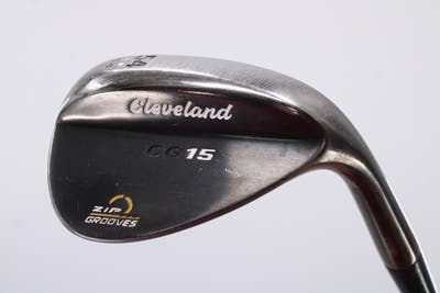Cleveland CG15 Black Pearl Wedge Sand SW 54° 14 Deg Bounce Cleveland Traction Wedge Steel Wedge Flex Right Handed 35.75in