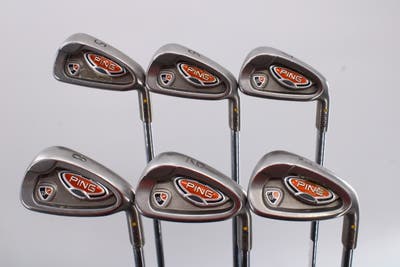 Ping i10 Iron Set 5-PW Ping CFS Steel Regular Right Handed Yellow Dot 38.5in