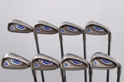 Ping G5 Iron Set 3-PW Ping TFC 100I Graphite Regular Right Handed Green Dot 38.5in
