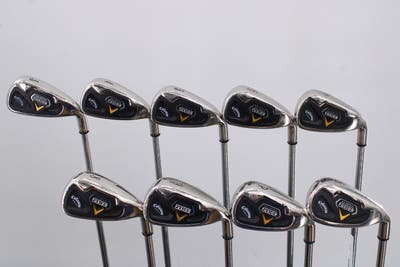 Callaway Fusion Iron Set 3-PW SW Nippon NS Pro 990GH Steel Uniflex Right Handed 38.0in