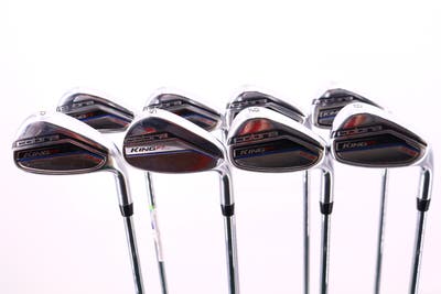 Cobra King F7 One Length Iron Set 4-PW GW Stock Steel Shaft Steel Stiff Right Handed 37.0in