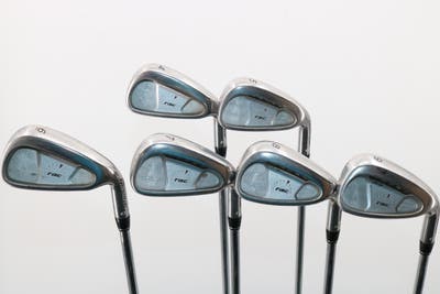 TaylorMade Rac OS Iron Set 4-9 Iron Stock Steel Shaft Steel Regular Right Handed 38.5in