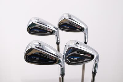 Cobra KING F9 Speedback One Length Iron Set 8-PW SW UST Mamiya Recoil ES 460 Graphite Senior Right Handed 36.0in