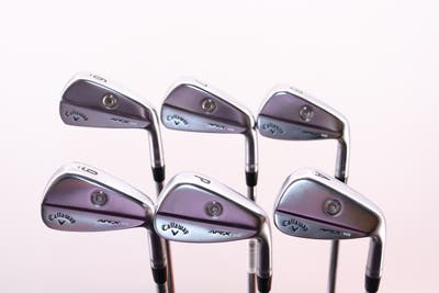 Callaway Apex MB 21 Iron Set 6-PW GW Dynamic Gold Tour Issue S400 Steel Stiff Right Handed 37.5in