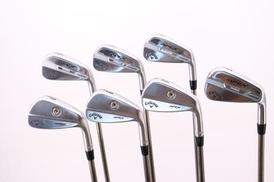 Mint Callaway Apex Pro 21 Iron Set 4-PW UST Mamiya Recoil ESX 460 F3 Graphite Stiff Right Handed 38.25in