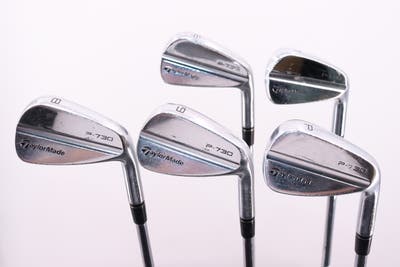 TaylorMade P-730 Iron Set 6-PW Stock Steel Shaft Steel X-Stiff Right Handed 37.75in