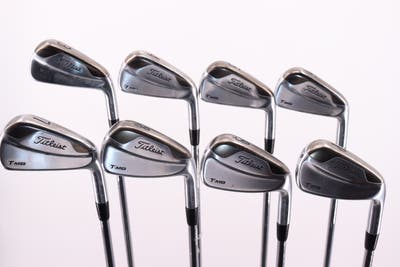 Titleist 716 T-MB Iron Set 3-PW Dynamic Gold AMT S400 Steel Stiff Right Handed 38.25in